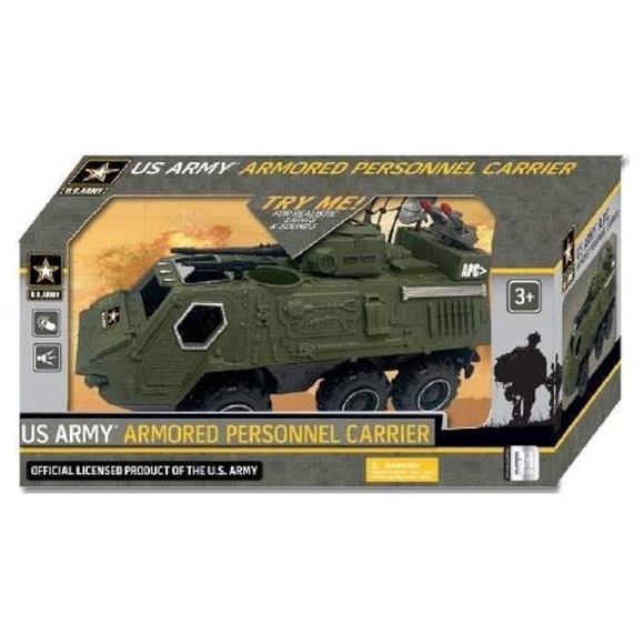 US Army Try Me Armored Personnel‎ Carrier With Lights And Sounds. Rare